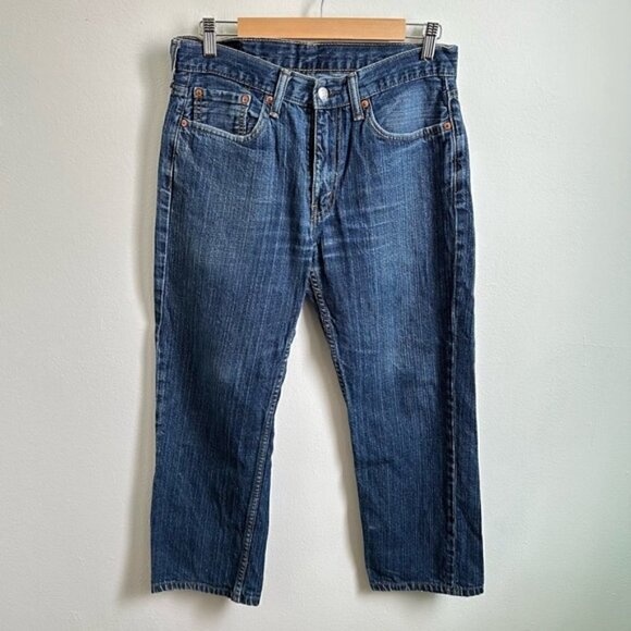 LEVI’S 514 Straight Medium Wash Jeans 32 - Picture 3 of 10